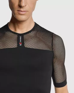 ASSOS Koszulka termoaktywna SS SKIN LAYER SUPERLEGER Black - Koszulki rowerowe - miniaturka - grafika 7