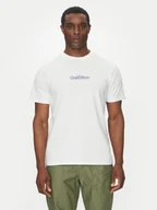 Koszulki męskie - Quiksilver T-Shirt EQYZT08062 Biały Regular Fit - miniaturka - grafika 1