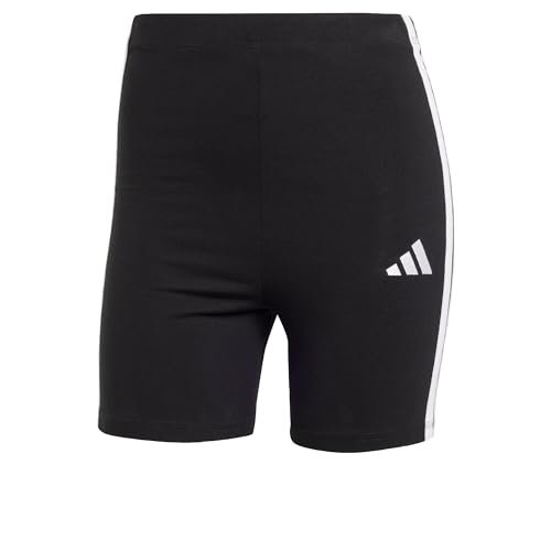 adidas Damskie Essentials 3-Stripes High Waist Biker Shorts Rajstopy