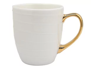 Florina Kubek Porcelanowy Paski Biały 420 Ml Wh - Kubki - miniaturka - grafika 1