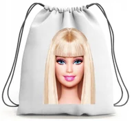 Worki na buty - PLECAK WOREK BARBIE SZKOLNY NA BUTY WF - miniaturka - grafika 1