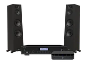 Zestawy stereo - Rotel A14 MkII (czarny) + Node Nano + Lira 6 (czarny) - miniaturka - grafika 1