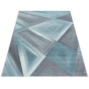 Dywany - Dywan nowoczesny Beta geometria niebiesko-szary 240 cm x 340 - miniaturka - grafika 1