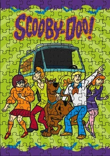 Puzzle Układanka 70 el : Scooby Doo + Woreczek Z Nadrukiem - Puzzle - miniaturka - grafika 1