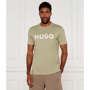 HUGO T-shirt Dulivio Regular Fit - Koszulki męskie - miniaturka - grafika 1