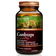 Przeziębienie i grypa - DOCTOR LIFE Doctor Life Cordyceps x 60 kaps - miniaturka - grafika 1