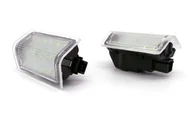 Żarówki samochodowe - Mercedes A, B, C, M, GL, GLA, GLC, GLE, GLS lampki drzwi LED 2szt - miniaturka - grafika 1