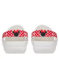 Buty dla dziewczynek - Klapki Crocs Classic Disney Minnie Mouse Clog T208710 White/Red 119 - miniaturka - grafika 1