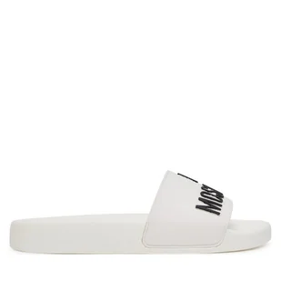 Klapki LOVE MOSCHINO JA28052G0MI14100 Biały - Klapki i japonki damskie - miniaturka - grafika 1