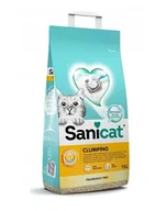 Żwirek dla kotów - SANICAT Clumping 16 l - żwirek bentonitowy bezzapachowy, 16 l - miniaturka - grafika 1