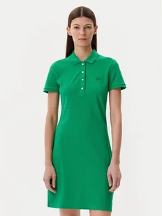 Lacoste Sukienka codzienna EF5473 Zielony Slim Fit - Sukienki - miniaturka - grafika 1