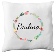Poduszki dekoracyjne - Prezent poduszka z imieniem Paulina, 3 - miniaturka - grafika 1