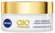 Kremy do twarzy - Krem do twarzy Nivea Q10 Power Anti-Wrinkle Extra Nourishing SPF15 50 ml (4005900664259) - miniaturka - grafika 1