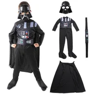 Stroje karnawałowe - STRÓJ LORD VADER STAR WARS -GWIEZDNE WOJNY 134-146 cm - miniaturka - grafika 1