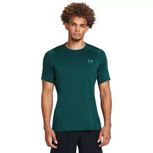 Koszulka męska Under Armour HG Armour Ftd Graphic SS - Koszulki męskie - miniaturka - grafika 1