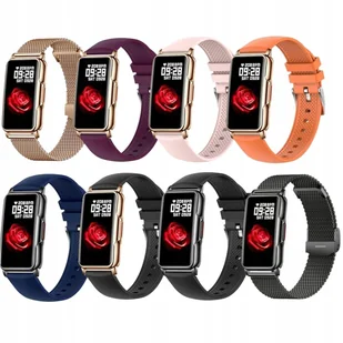 Smartwatch DIAWAY H80 TĘTNA CZUJNIK PULSOMETR FITNESS BAND KOLOR GRANATOWY - Smartband - miniaturka - grafika 1
