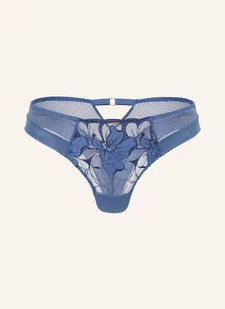 Chantelle Stringi Fleurs Signature blau - Majtki damskie - miniaturka - grafika 1