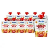 Desery dla dzieci - Humana Mus jabłko-brzoskwinia-mango po 8 miesiącu 100% Organic Quality Zestaw 10 x 90 g Bio - miniaturka - grafika 1