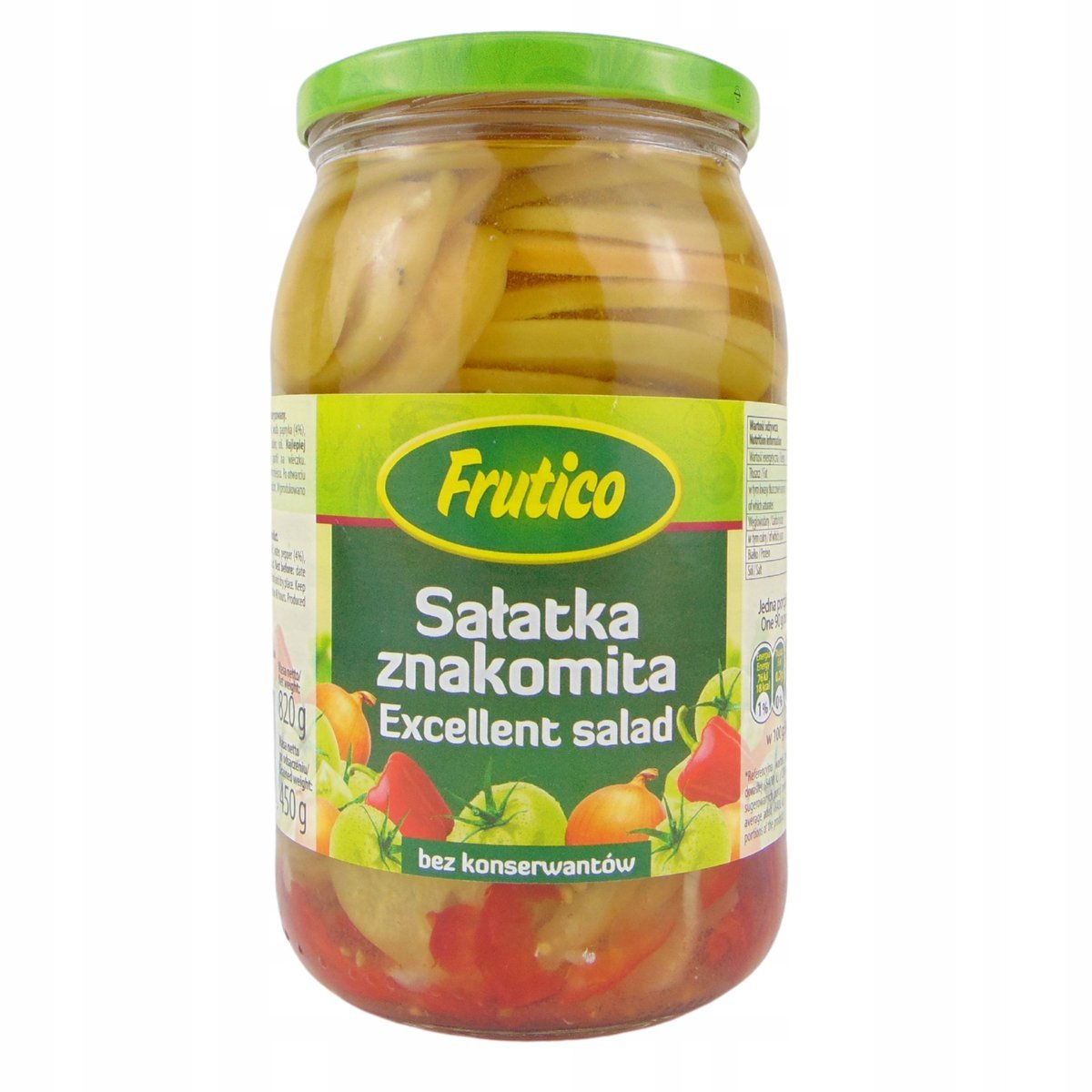 SAŁATKA ZNAKOMITA Z POMIDORÓW FRUTICO WYSOKA JAKOŚĆ 820G