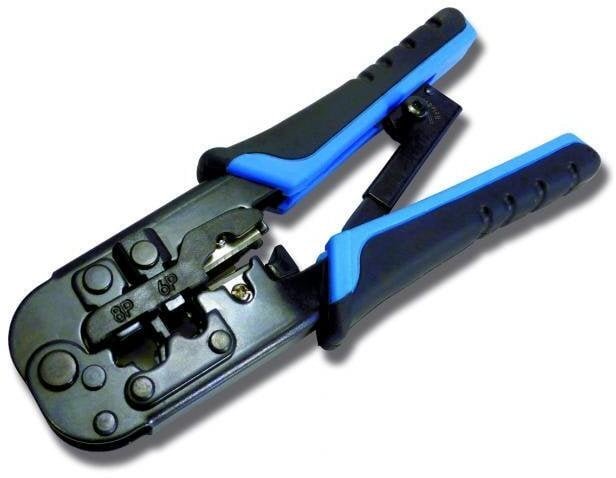 MikroTik Zaciskarka do złączy męskich Do RJ45, RJ11, RJ12, 4P4 i 4P2 209801