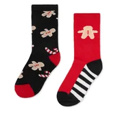 Skarpetki dla dzieci - Skarpety długie Action Boy 8KB-005-AW23 (2-pack) Kolorowy - miniaturka - grafika 1