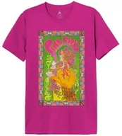 Koszulki męskie - bawełna dywizja koszulka męska, Różowy, XL - miniaturka - grafika 1
