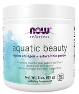 Witaminy i minerały - NOW Foods - Aquatic Beauty, Powder, 85g - miniaturka - grafika 1