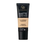 Podkłady do twarzy - Golden Rose - MATTE PERFECTION - Full Coverage Foundation - Matujący podkład do twarzy - SPF15 - 35 ml - N2 - miniaturka - grafika 1