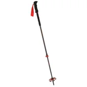 Kije trekkingowe - Viking Kije Karbonowe Spider 09 Czarno/Czerwone - miniaturka - grafika 1