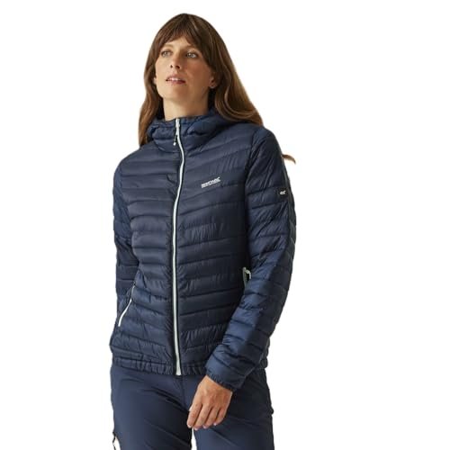 Regatta Damska wyściełana kurtka Hurden z tkaniny ripstop i syntetyczną izolacją puchową, idealna na spacery, aktywności na świeżym powietrzu i do codziennego użytku