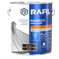 Emalie - Farba na dach Radach połysk brązowy czekoladowy 10 l - miniaturka - grafika 1