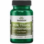 Suplementy diety - Milk Thistle Combination (60 kaps.) - miniaturka - grafika 1