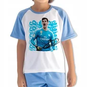 Piłka nożna - Piżama Dziecięca THIBAUT COURTOIS Koszulka + Spodnie Piłkarskie Wz 98 cm - miniaturka - grafika 1