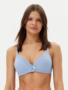 Hunkemöller Biustonosz bezfiszbinowy Lola 301081 Błękitny - Biustonosze - miniaturka - grafika 1