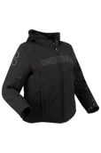 Odzież motocyklowa - Kurtka Motocyklowa Bering Davis Qs Damska CzarnyXL Plus - miniaturka - grafika 1