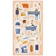 Zabawki kreatywne - Ranok-Creative Naklejki Piekarz - miniaturka - grafika 1