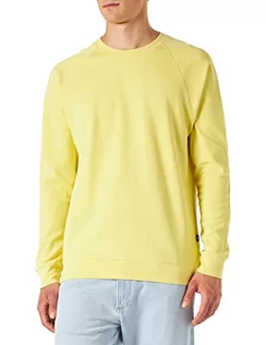 Koszulki męskie - G-STAR RAW Męski T-shirt Tweeter Raglan Ls, żółty (Lemonade C930-504), M - grafika 1