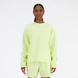 Bluza damska New Balance WT41556LLT  zielona - Bluzy damskie - miniaturka - grafika 1