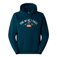 Bluzy męskie - Bluza The North Face Varsity Graphic 0A89DJ1NO1 - granatowa - miniaturka - grafika 1