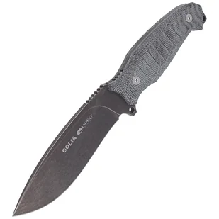 Nóż Viper Golia Evolution Black Canvas Micarta, Dark Stonewashed D2 by Tommaso Rumici (VT4003ECB) - Noże - miniaturka - grafika 7