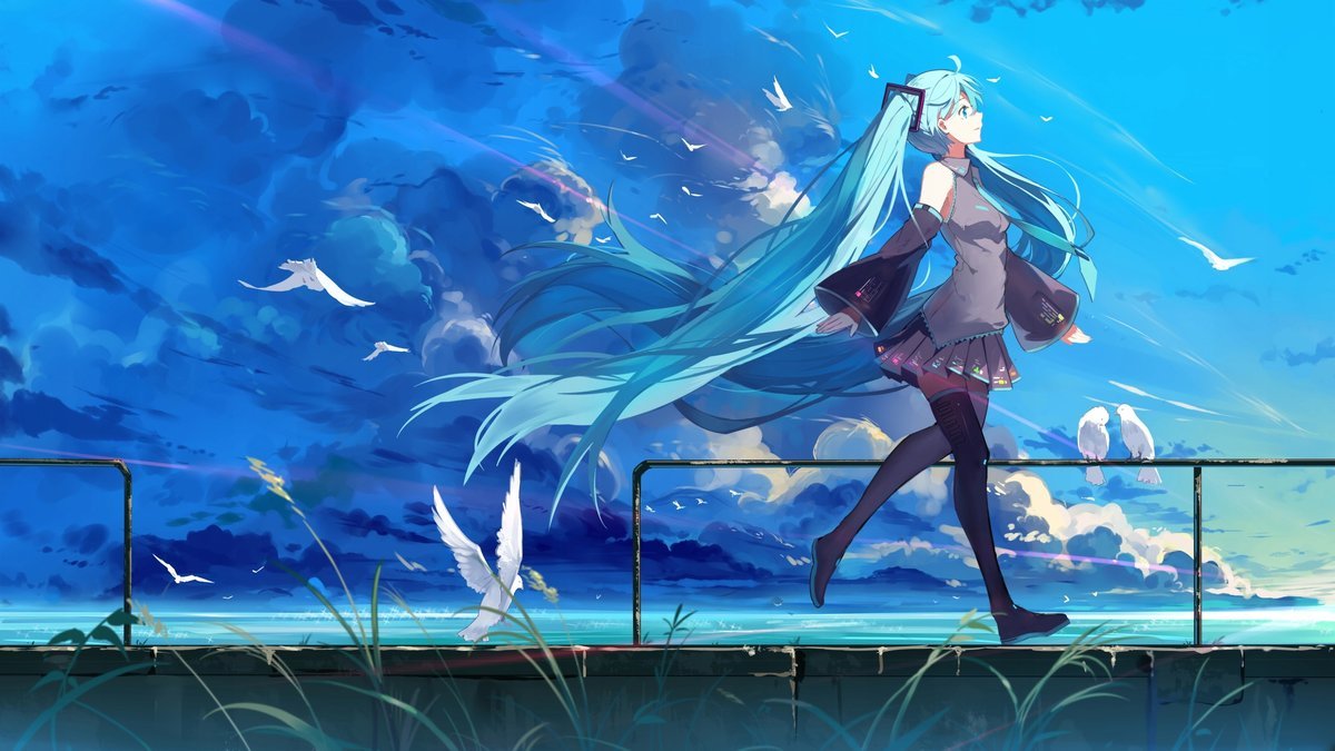 PODKŁADKA POD MYSZ Z Nadrukiem 22x18 cm Hatsune Miku Anime Tekst Prezent