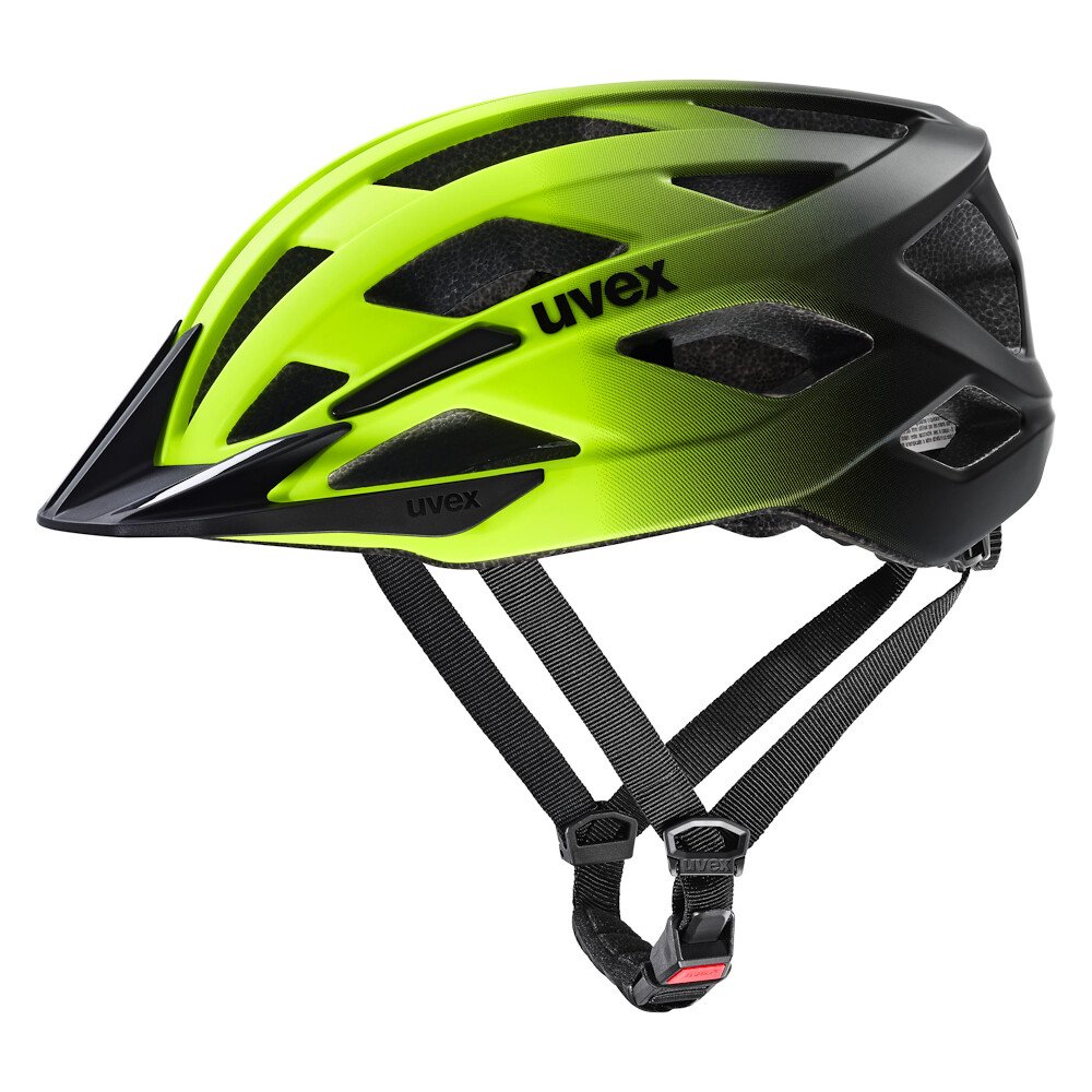 Kask rowerowy Uvex I-Vo 2 Neon Yellow - Black Matt (S4106600500) 52 - 57 cm