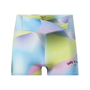 Reebok Unity szorty, kwasowo-żółty, XS, Kwas żółty, XS - Spodenki damskie - miniaturka - grafika 1