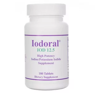 Optimox Optimox Iodoral 12,5 mg - 180 tabletek IOD180NV - Suplementy naturalne - miniaturka - grafika 1