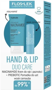 Flos-Lek Zestaw Hand & Lip Duo Care Niacinamide, Krem Do Rąk, 50 ml - Kremy i maski do rąk Flos-Lek Zestaw Hand & Lip Duo Care Niacinamide, Krem Do Rąk, 50 ml - Kremy i maski do rąk - miniaturka - grafika 1