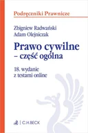 E-booki - prawo - Prawo cywilne - część ogólna z testami online - miniaturka - grafika 1