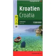 Atlasy i mapy - Mapa chorwacja 1:500 000 fb - miniaturka - grafika 1