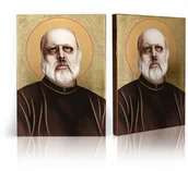 Ikony i obrazy sakralne - Ikona religijna Święty Brat Albert Chmielowski - miniaturka - grafika 1