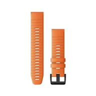 Akcesoria do smartwatchy - GARMIN Pasek silikonowy na nadgarstek QuickFit 22 ciemnopomarańczowy 010-12863-01 - miniaturka - grafika 1