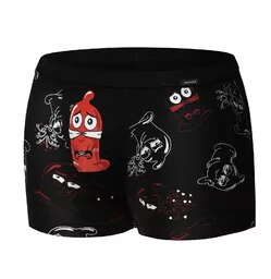 Bokserki męskie Cornette 280/221 RUBBER - Majtki męskie - miniaturka - grafika 1